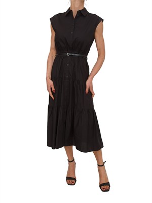 Abito Michael Michael Kors in cotone nero in DONNA