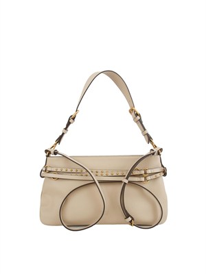 Borsa media Belt Bag Pinko in pelle beige in DONNA