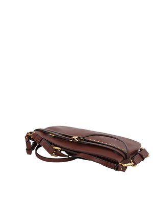 Borsa media Belt Bag Pinko in pelle bordeaux in DONNA