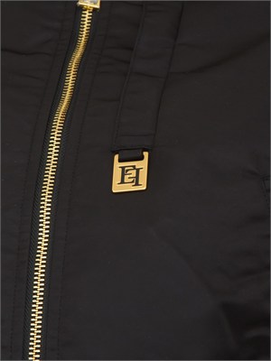 Giubbino Elisabetta Franchi in nylon nero in DONNA