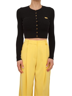 Cardigan nero Elisabetta Franchi in DONNA