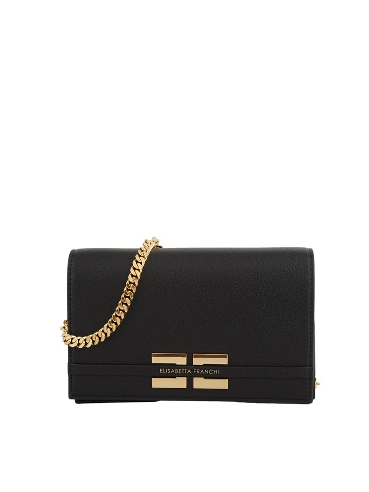 Borsa a tracolla Elisabetta Franchi nero