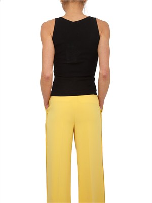 Top Elisabetta Franchi in maglia nero in DONNA