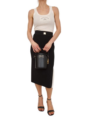 Top Elisabetta Franchi in maglia burro in DONNA