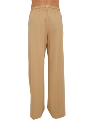 Pantaloni Elenia Nenette in tessuto beige in DONNA