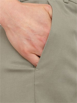 Pantaloni Erica Nenette in misto cotone verde in DONNA