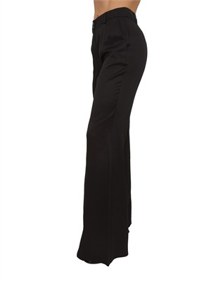 Pantaloni Ecco Nenette in viscosa leggera neri in DONNA