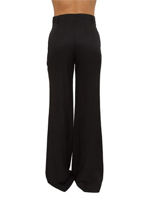 Pantaloni Ecco Nenette in viscosa leggera neri in DONNA