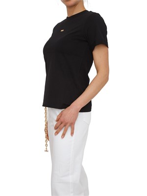 T-shirt Damas Nenette in cotone nero con logo in DONNA