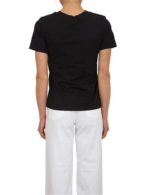 T-shirt Damas Nenette in cotone nero con logo in DONNA