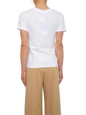 T-shirt Damas Nenette in cotone bianco con logo in DONNA