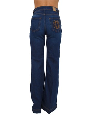 Jeans Summit Nenette in denim blu scuro in DONNA