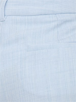 Pantalone Giunchi Marella in tela sttetch celeste effetto malfilÉ in DONNA