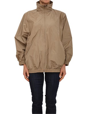 Parka Foscari Marella in taffetà tecnico taupe in DONNA