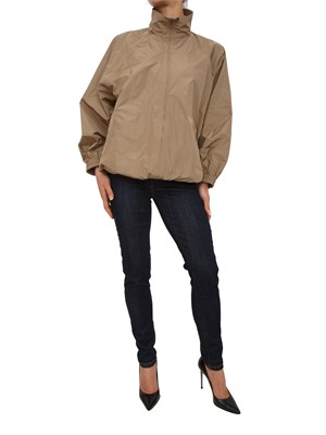 Parka Foscari Marella in taffetà tecnico taupe in DONNA