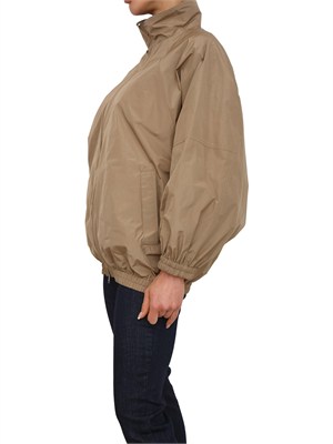 Parka Foscari Marella in taffetà tecnico taupe in DONNA