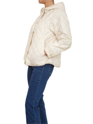Giubbino imbottito Racconto Marella in tessuto tecnico avorio in DONNA
