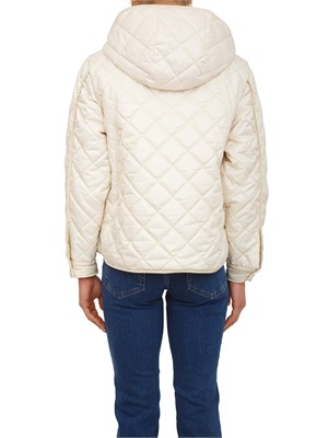 Giubbino imbottito Racconto Marella in tessuto tecnico avorio in DONNA