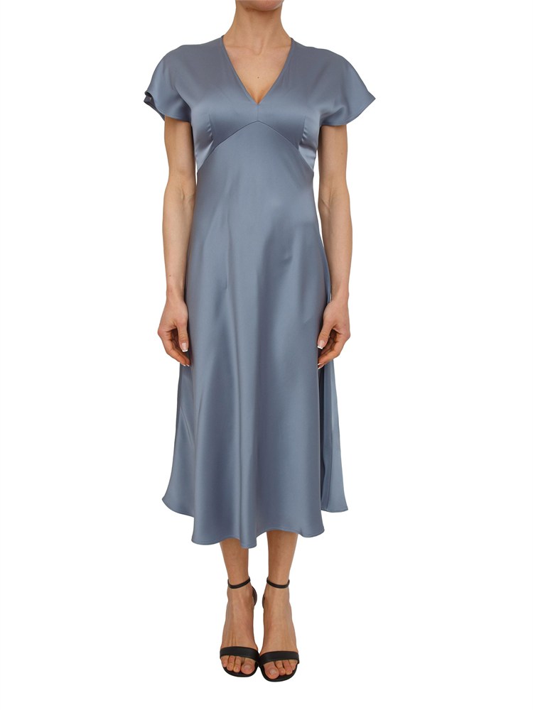 Abito Falange Marella in double satin canna da zucchero