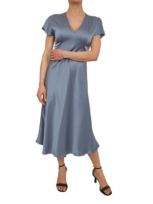 Abito Falange Marella in double satin canna da zucchero in DONNA