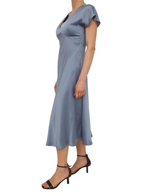 Abito Falange Marella in double satin canna da zucchero in DONNA