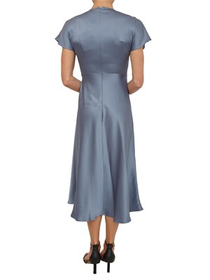 Abito Falange Marella in double satin canna da zucchero in DONNA