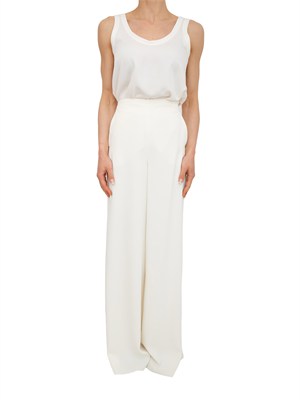 Canotta Alacre Marella in satin light fluido avorio in DONNA