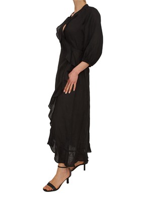 Abito Gioco Marella in puro lino nero in DONNA