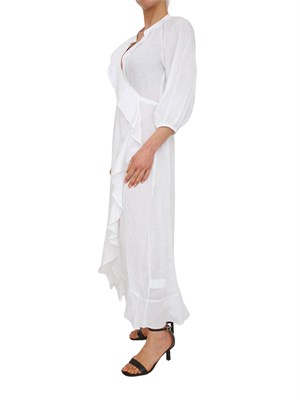 Abito Gioco Marella in puro lino bianco in DONNA