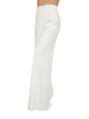 Pantaloni Campo Marella in crêpe envers satin avorio in DONNA