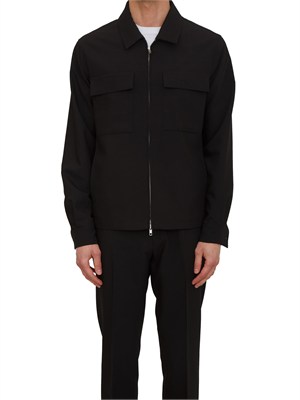 Camicia overshirt uomo Antony Morato in misto viscosa nero in UOMO