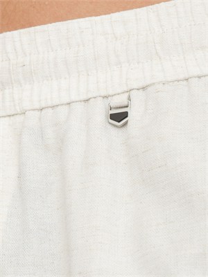 Pantaloni uomo Antony Morato in misto viscosa e lino beige in UOMO