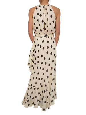 Abito Fiero Marella in georgette di viscosa a pois in DONNA