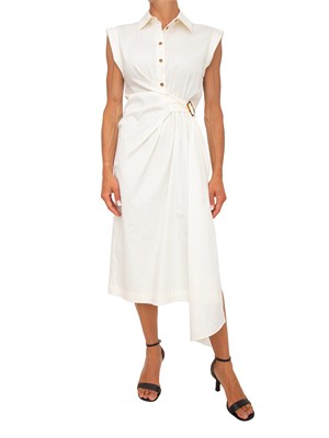 Abito Mllgocce Marella in misto cotone avorio in DONNA