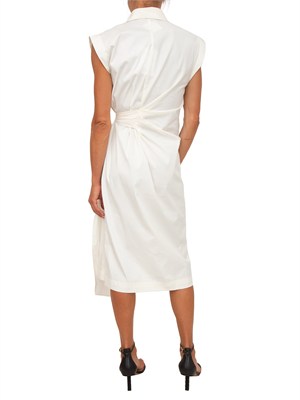 Abito Mllgocce Marella in misto cotone avorio in DONNA