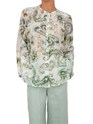 Camicia Mlldisco di Marella in voile di seta sampata in DONNA