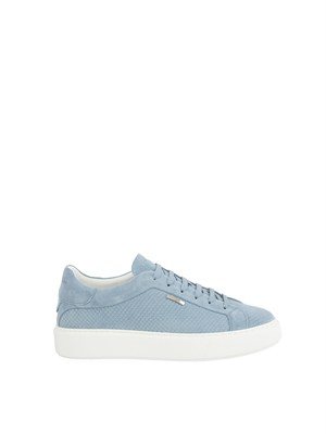 Sneaker azzurre Antony Morato in camoscio in UOMO