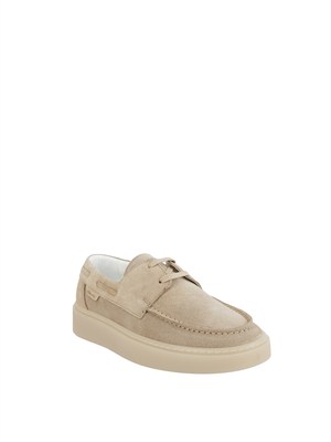 Mocassino Artie Antony Morato in camoscio beige in UOMO