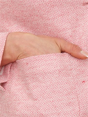 Giacca donna Circolo 1901 in lino e cotone rosa in DONNA
