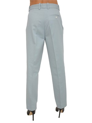 Pantaloni donna Circolo 1901 in oxford celeste in DONNA