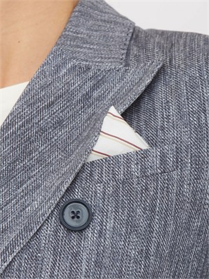 Giacca doppiopetto donna Circolo 1901 in cotone effetto denim in DONNA