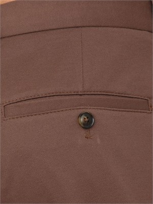 Pantaloni uomo Circolo 1901 in premium piquet filo di scozia marrone in UOMO