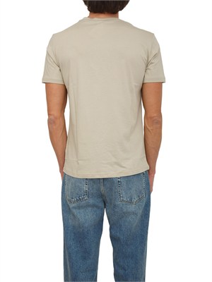 T-shirt Antony Morato in misto cotone e viscosa beige tortora in UOMO
