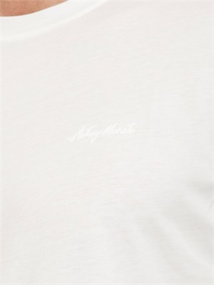 T-shirt Antony Morato in misto cotone e viscosa bianco in UOMO