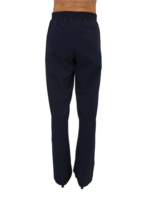 Pantaloni Fracomina in tessuto elasticizzato blu in DONNA