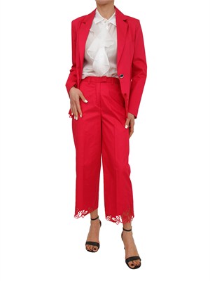 Camicia Fracomina in tencel bianco con gala in DONNA