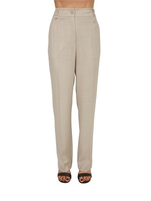 Pantaloni Fracomina in tessuto beige in DONNA