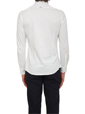 Camicia slim fit Antony Morato in cotone bianco in UOMO