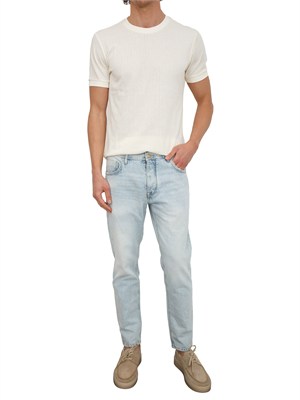 T-shirt Antony Morato in cotone avorio in UOMO