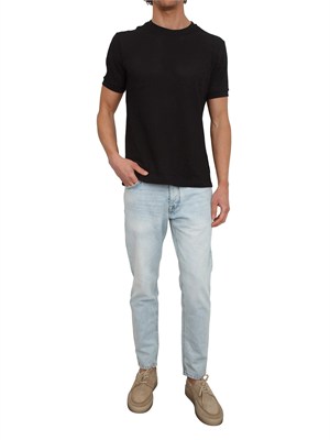 T-shirt Antony Morato in cotone nera in UOMO